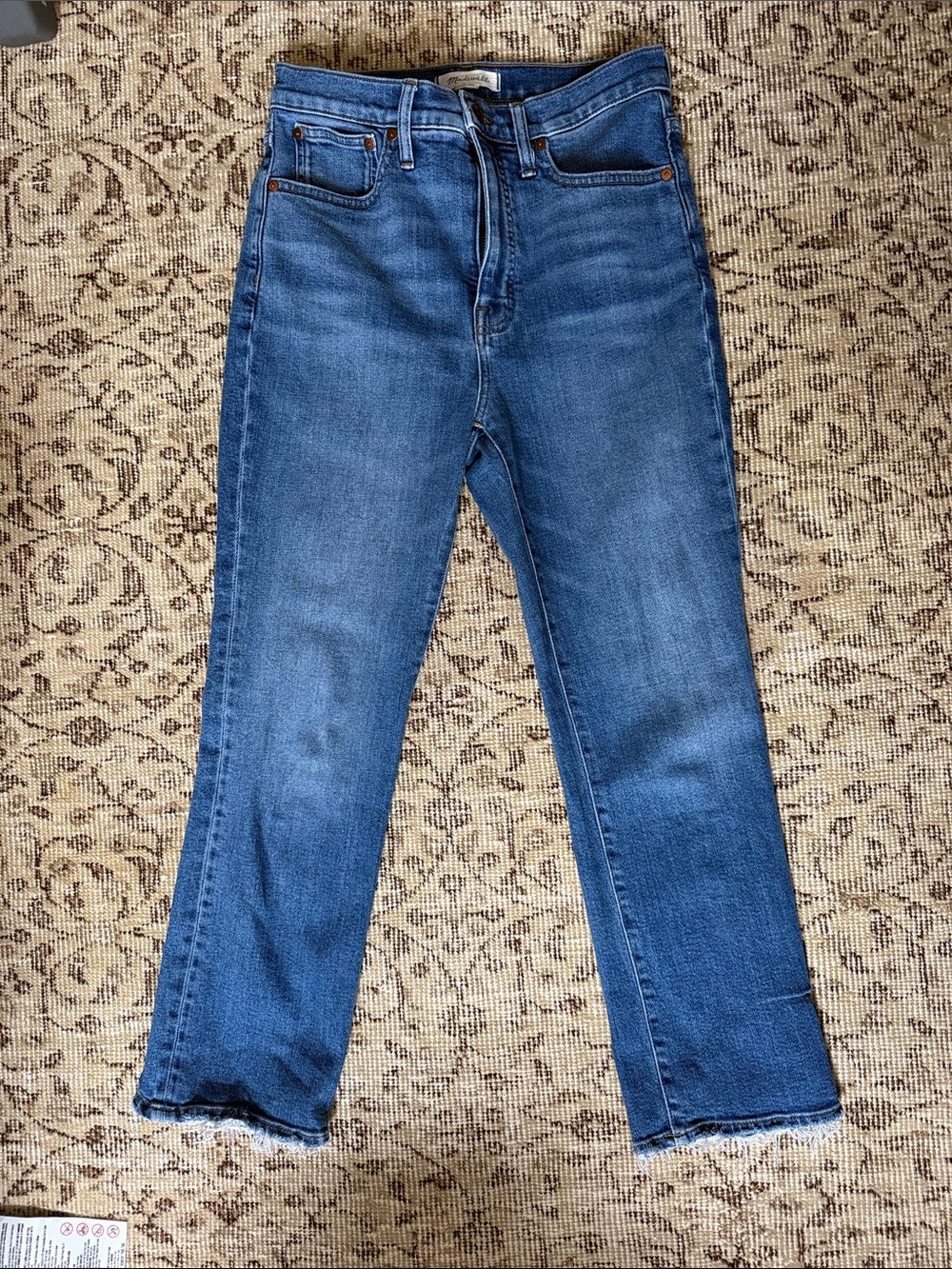 Madewell Slim Demi Boot leg jeans